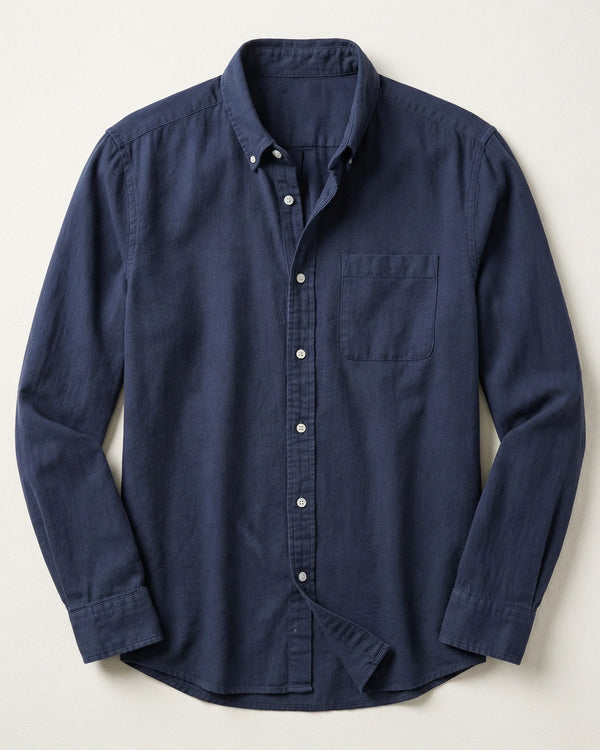 Casual Button-down Shirt for Men