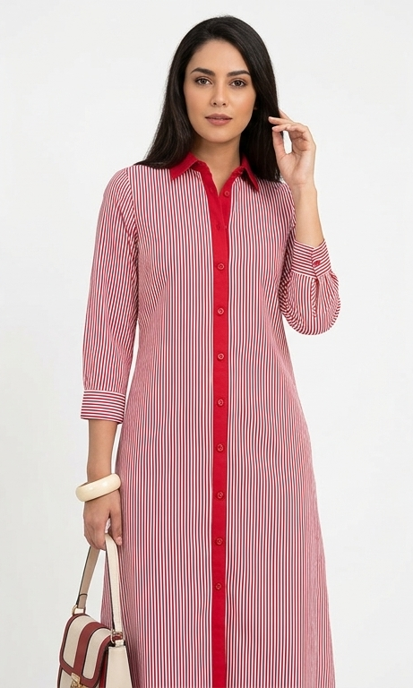 Magda | Maxi Shirt Dress