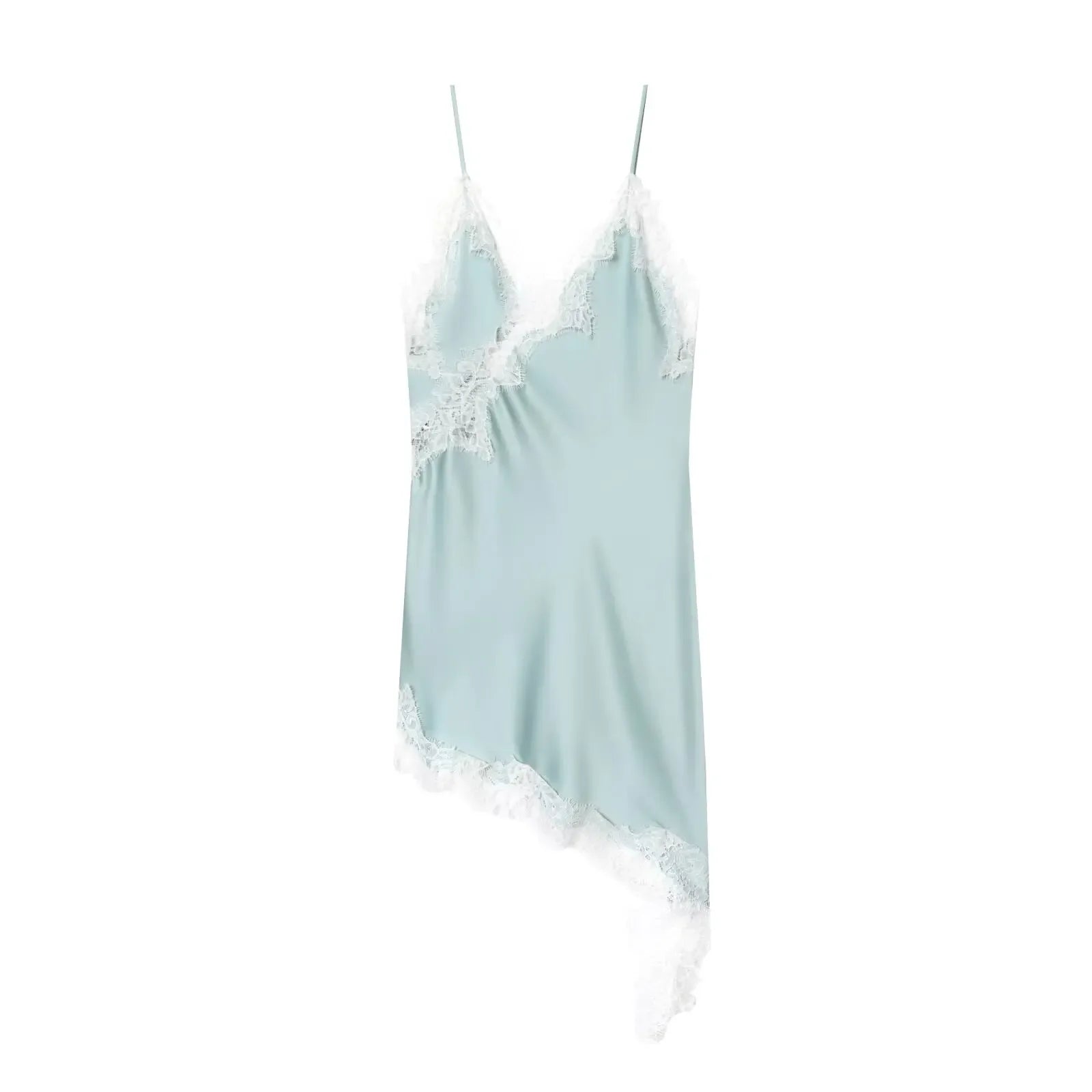Sophie | Asymmetrical Lace Mini Dress