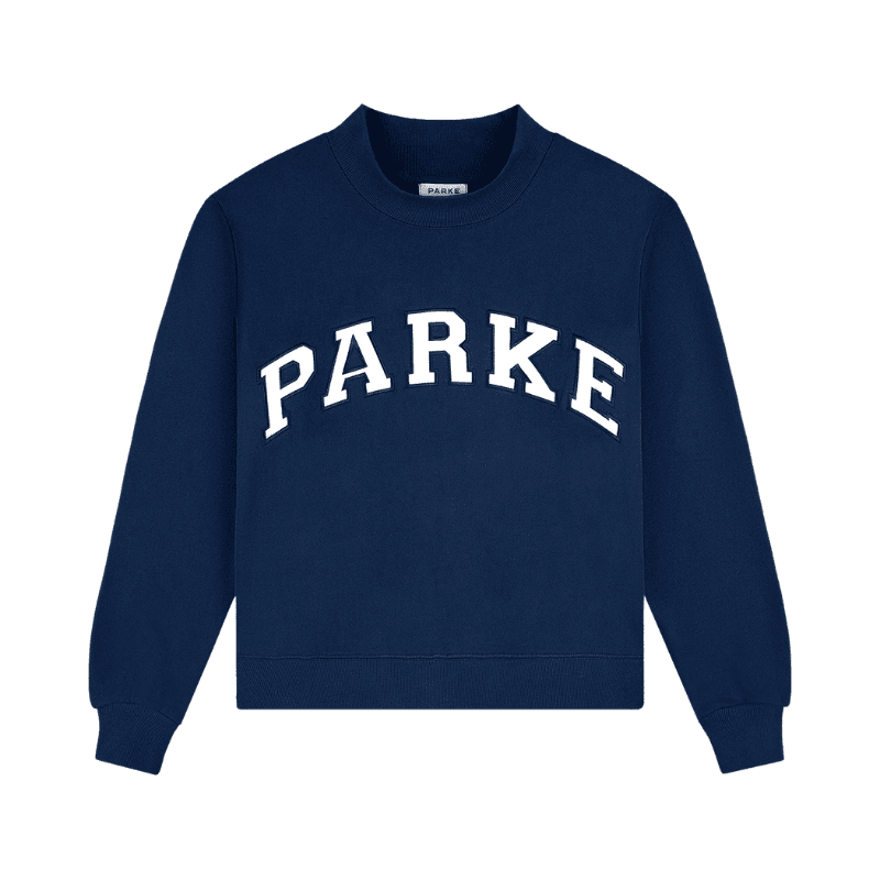 Sloane | Classic Varsity Mockneck Sweatshirt