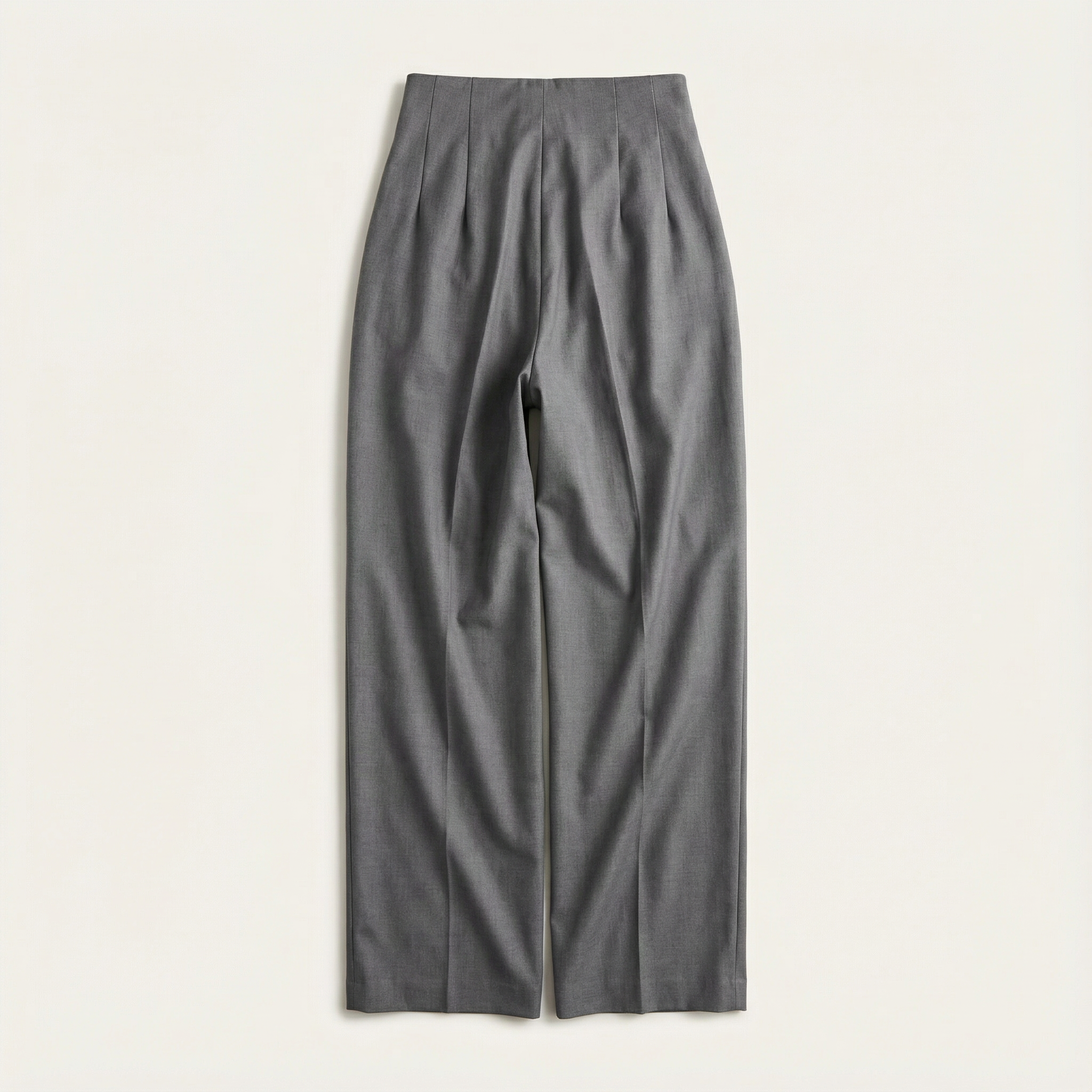 Women’s High-Waist Trousers – Wide-Leg, Formal Design