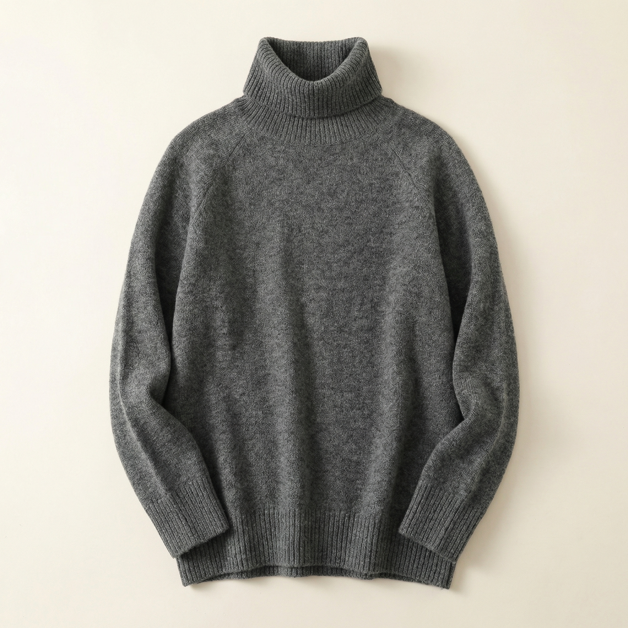 Women’s Long-Sleeve Sweater – Turtleneck Design