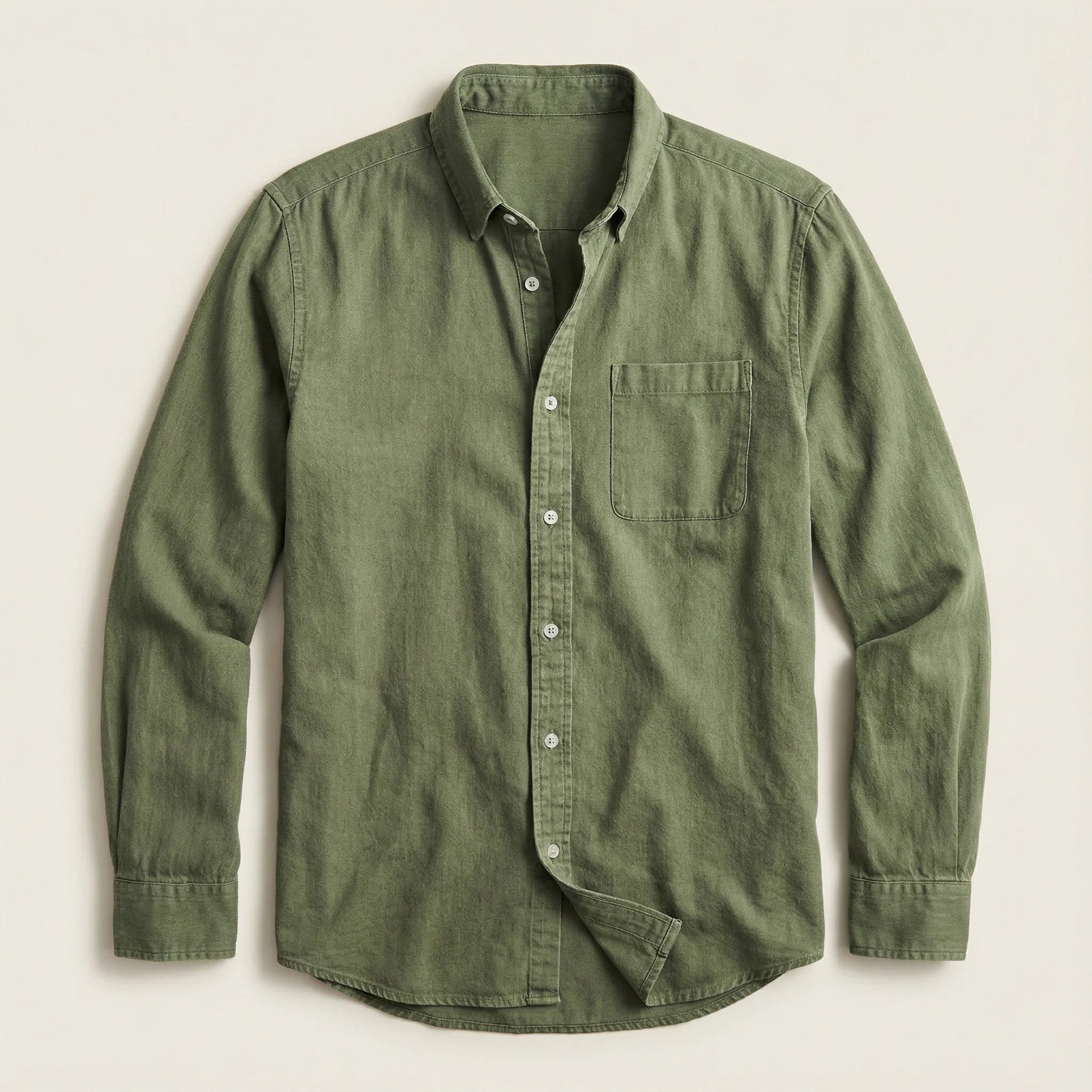 Casual Button-down Shirt for Men