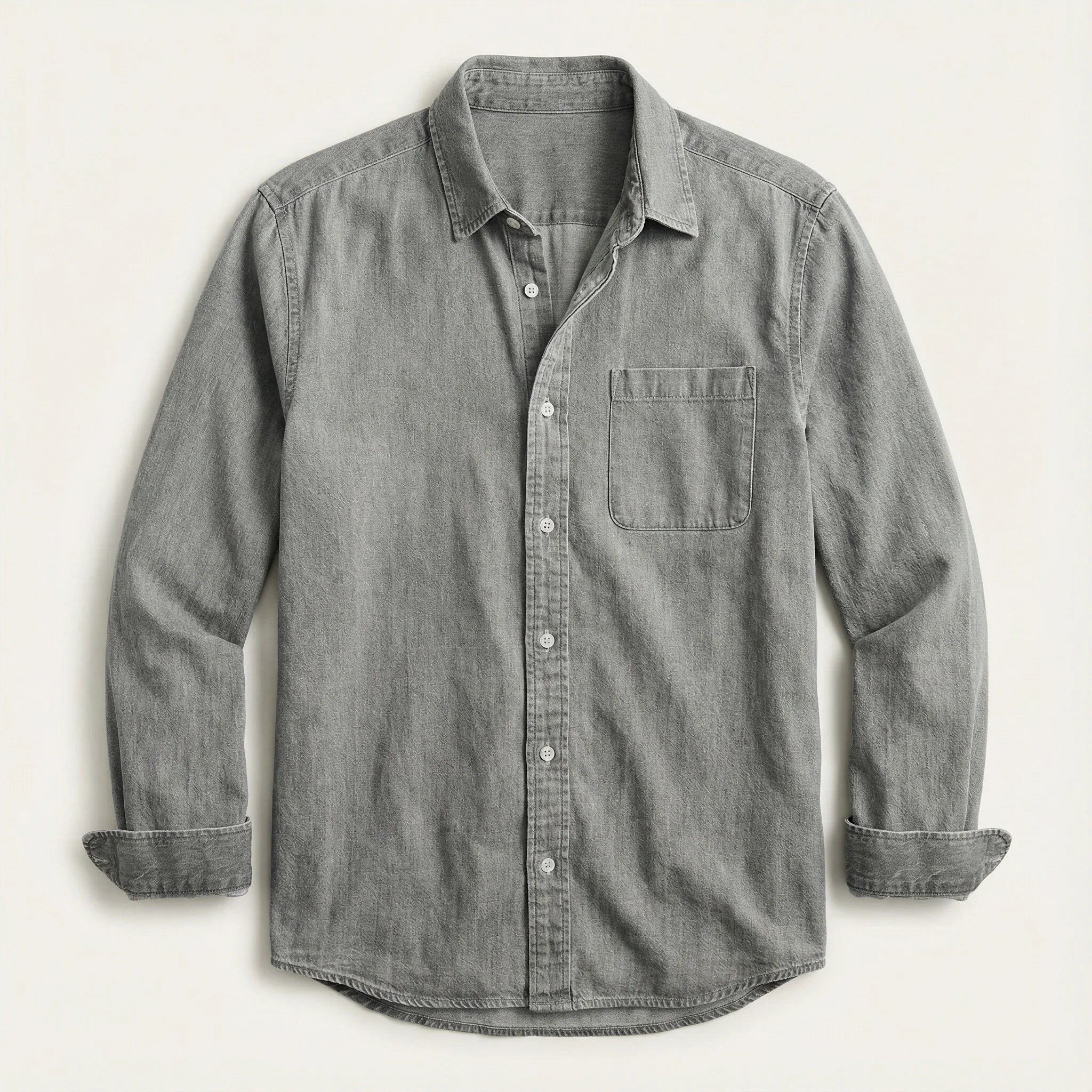 Casual Button-down Shirt for Men
