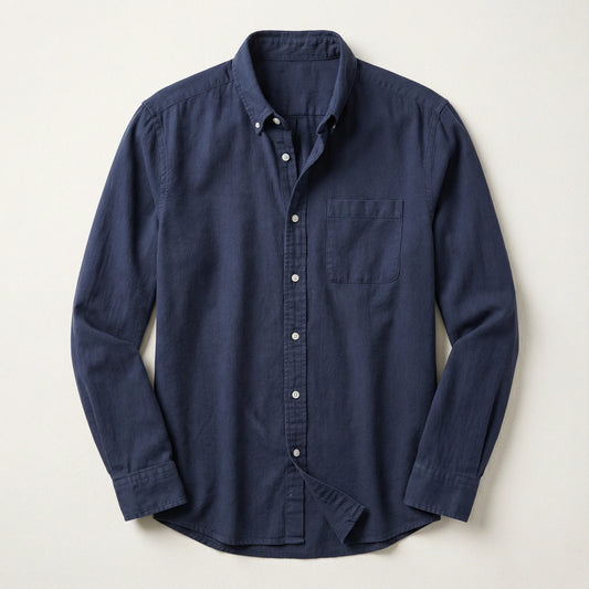 Casual Button-down Shirt for Men