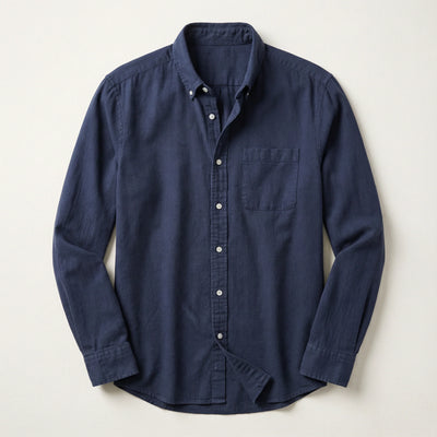 Casual Button-down Shirt for Men