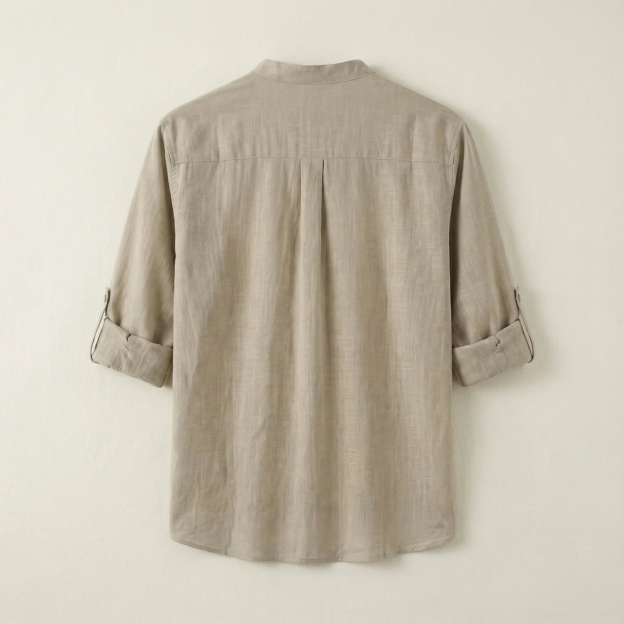 Men’s Long Sleeve Shirt – Button Placket Design