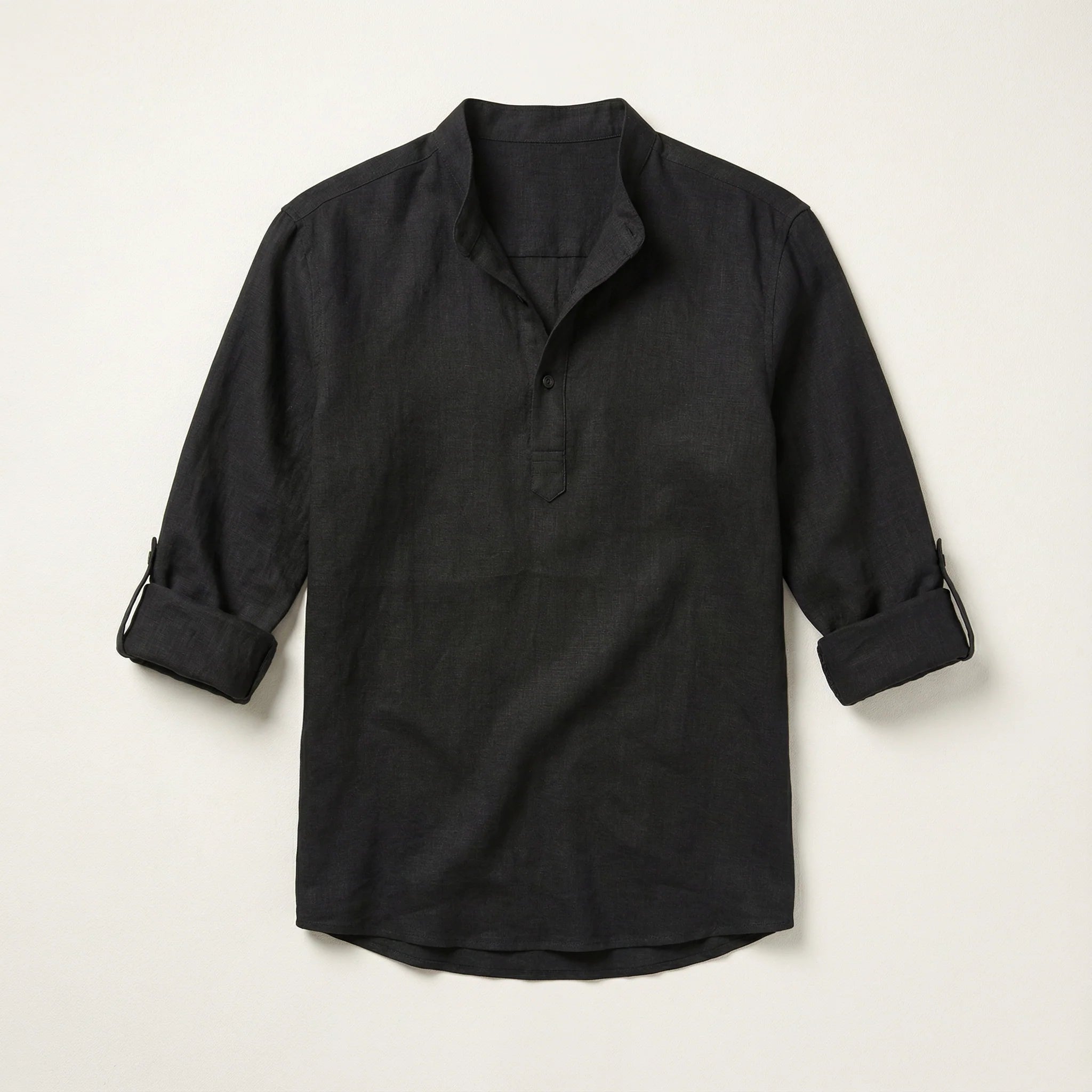 Men’s Long Sleeve Shirt – Button Placket Design