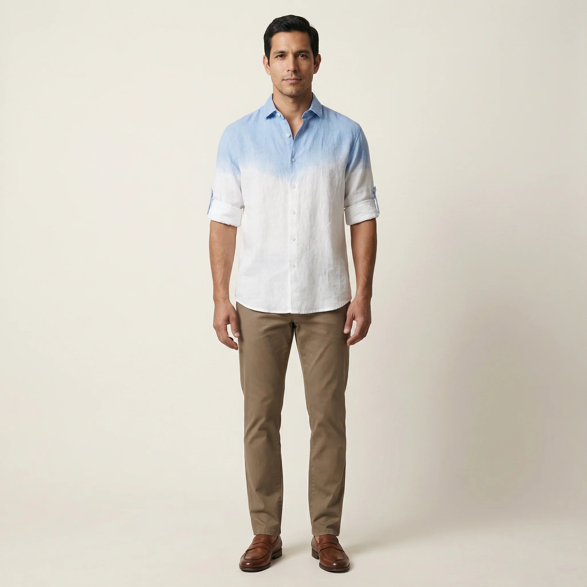 Colour Faded Summer Shirt for Men