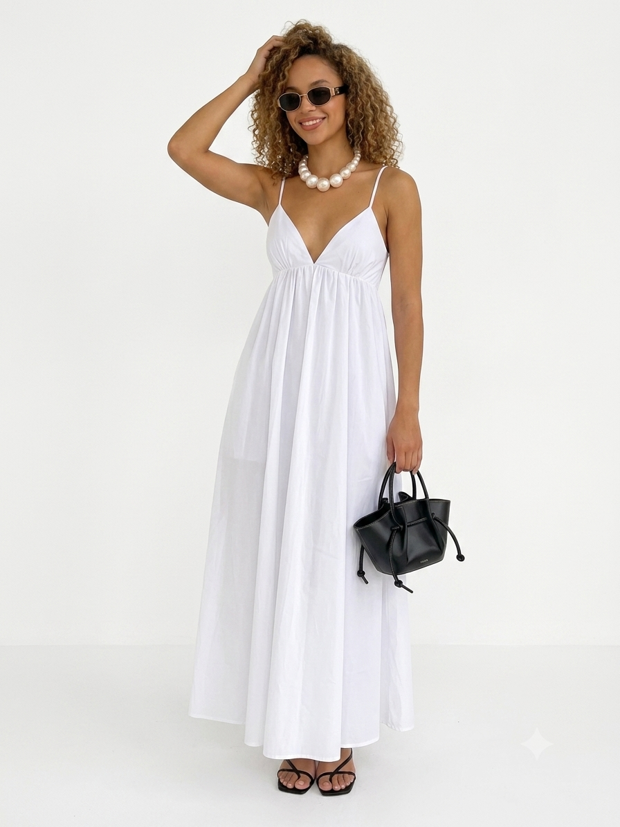 Amara | Backless Maxi Dress