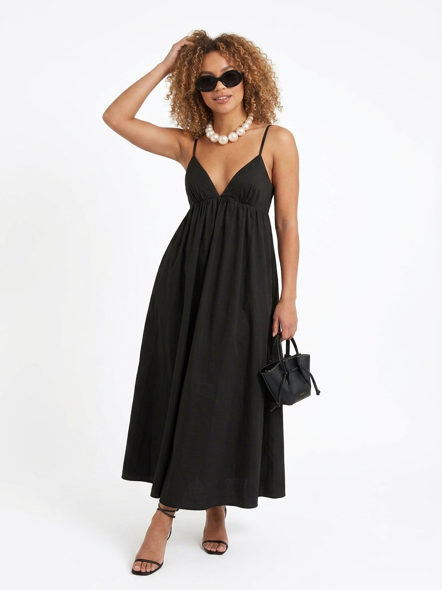Amara | Backless Maxi Dress