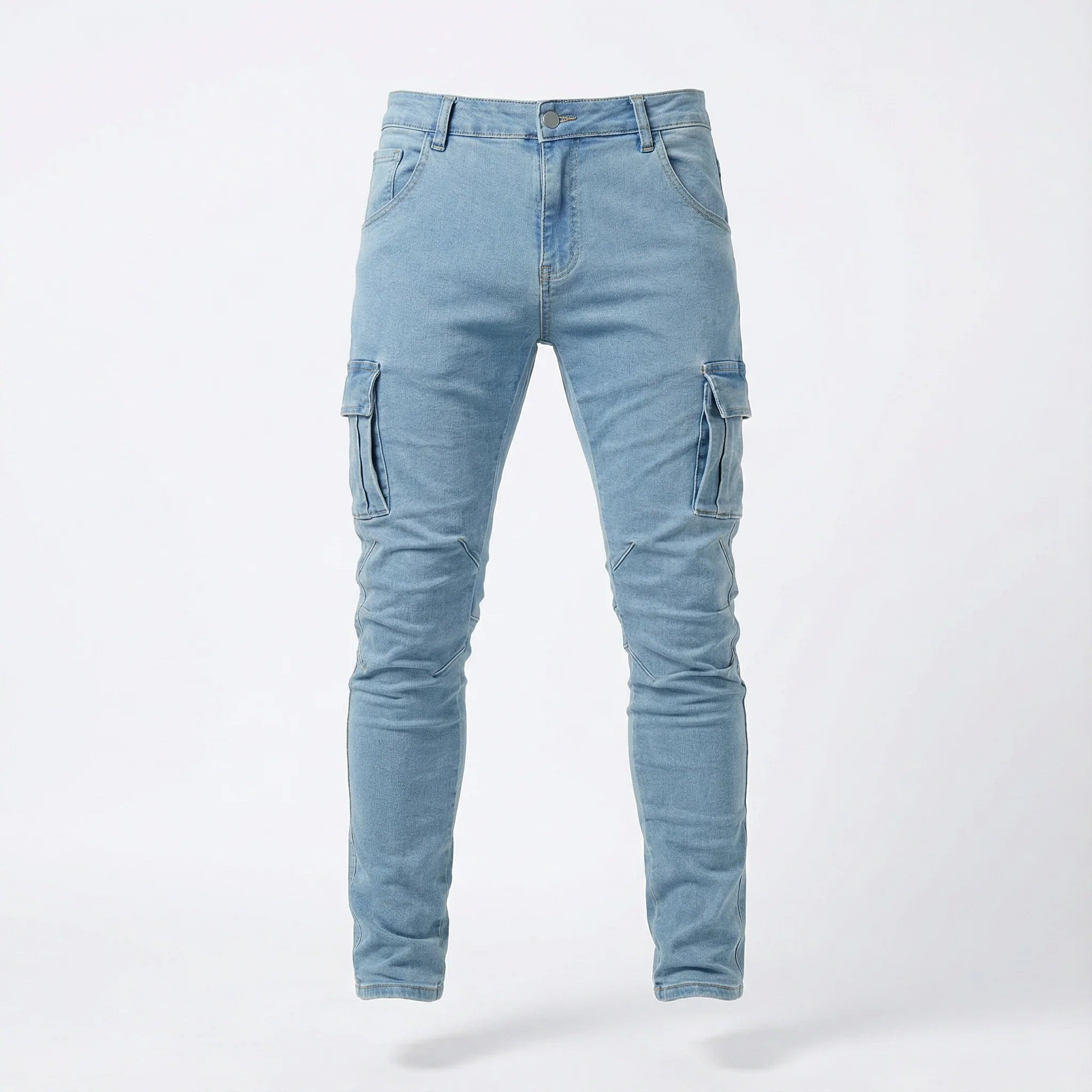 Men’s Cargo Pants – Slim Fit, Side Pocket Design