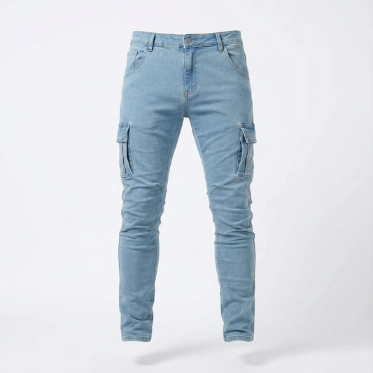 Men’s Cargo Pants – Slim Fit, Side Pocket Design