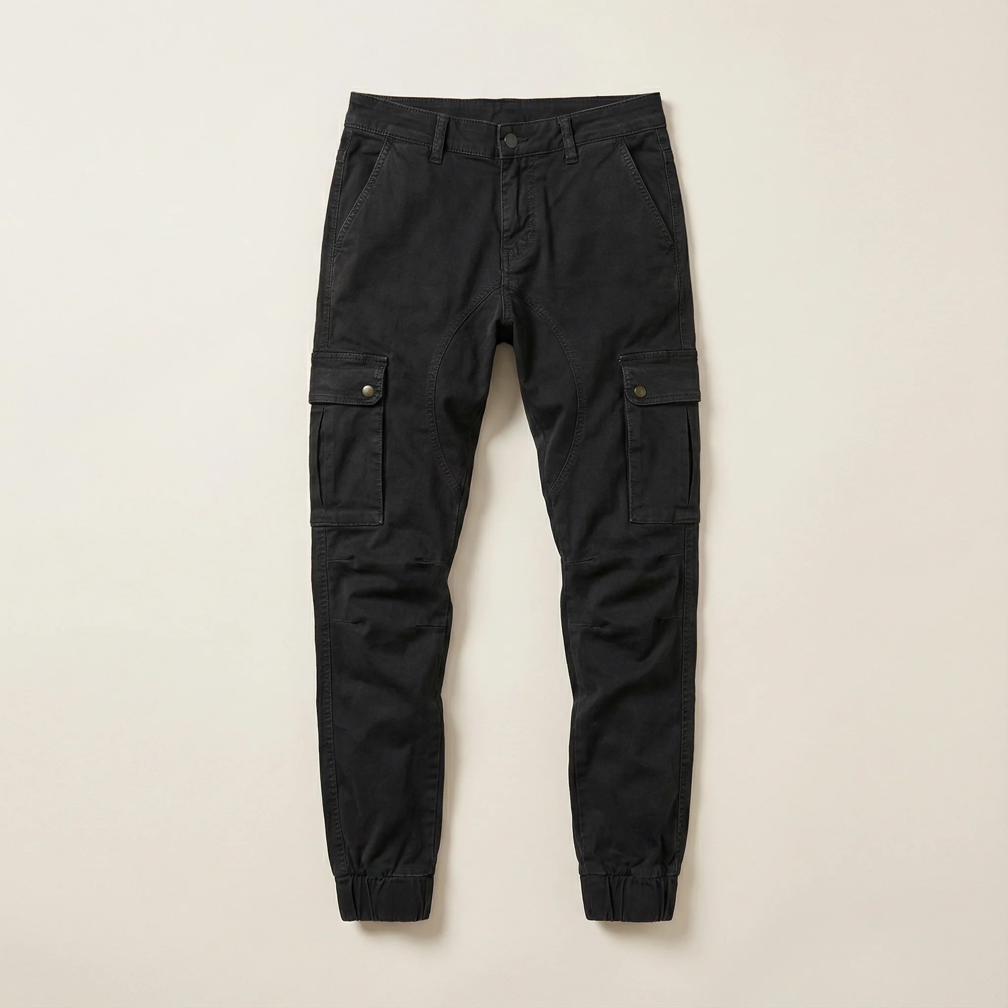 Men’s Cargo Pants – Cuffed Ankles, Side Pockets