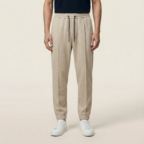 Men’s Jogger Pants – Elastic Waist, Tapered Leg