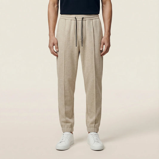 Men’s Jogger Pants – Elastic Waist, Tapered Leg