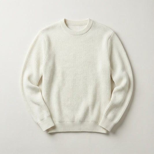 Men’s Long-Sleeve Sweater – Crew Neck
