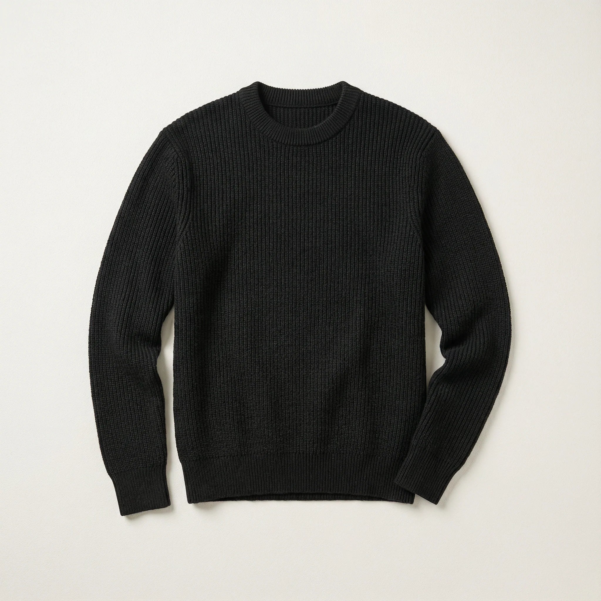 Men’s Long-Sleeve Sweater – Crew Neck