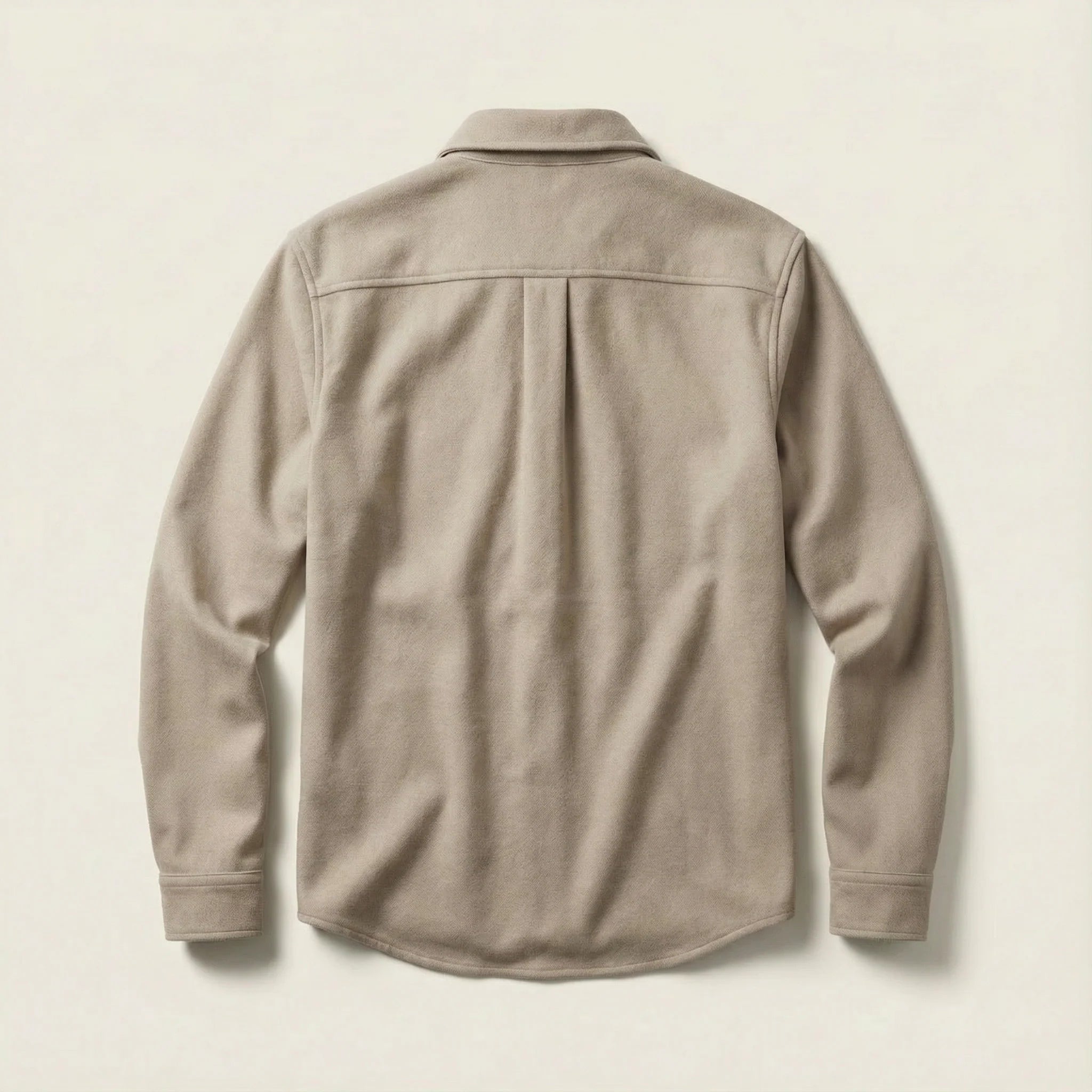 Men’s Overshirt Jacket – Button Front, Chest Pockets