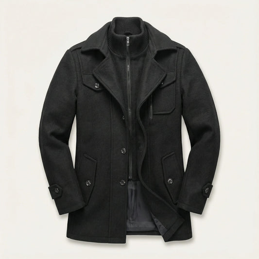 Men’s Two-Piece Jacket  – Zip-Front Design
