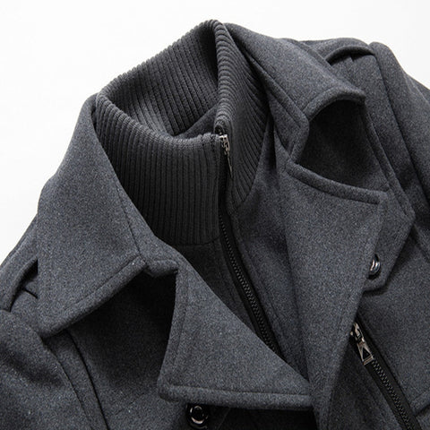 Men’s Two-Piece Jacket  – Zip-Front Design