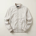 Men’s Zip-Front Jacket – Stand Collar
