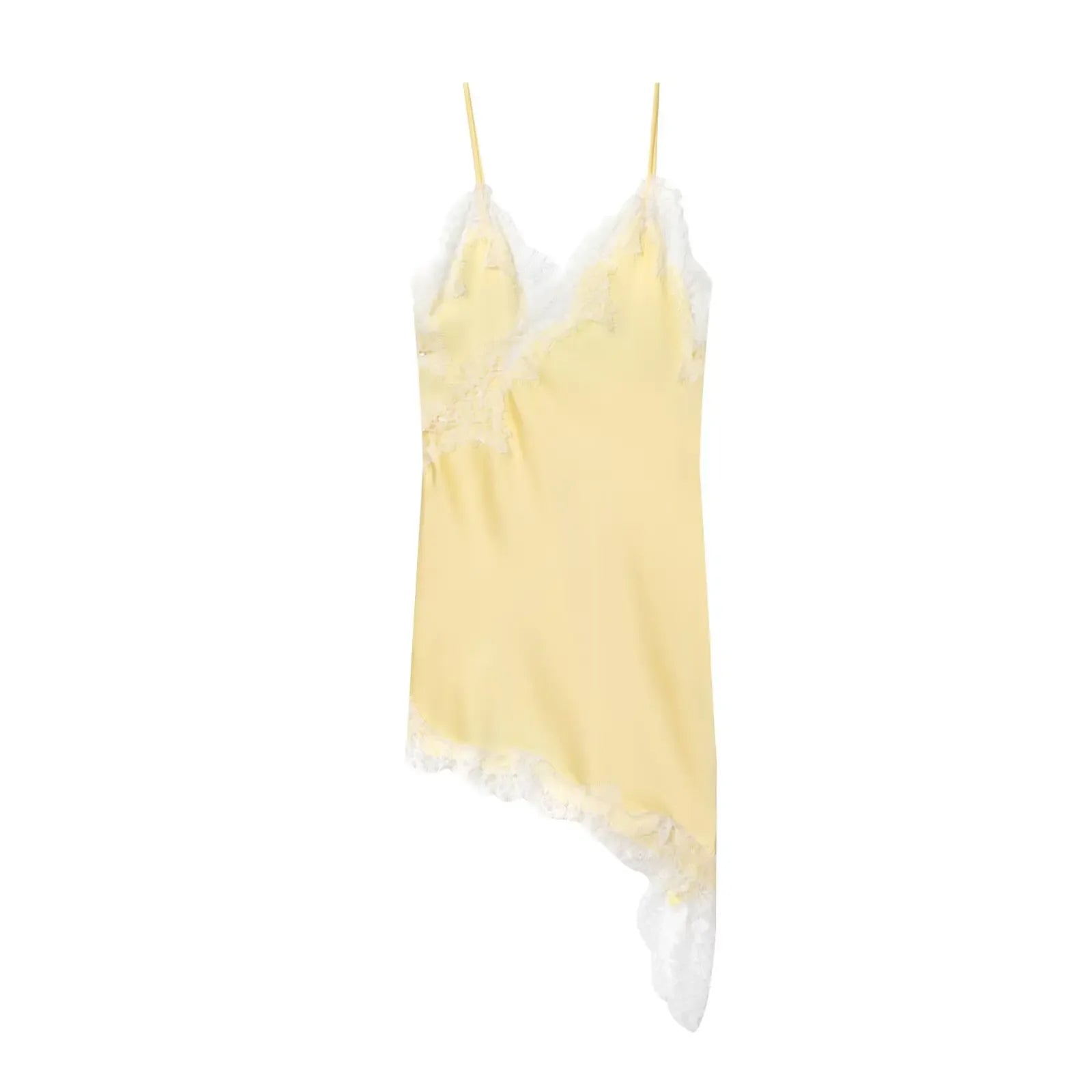 Sophie | Asymmetrical Lace Mini Dress