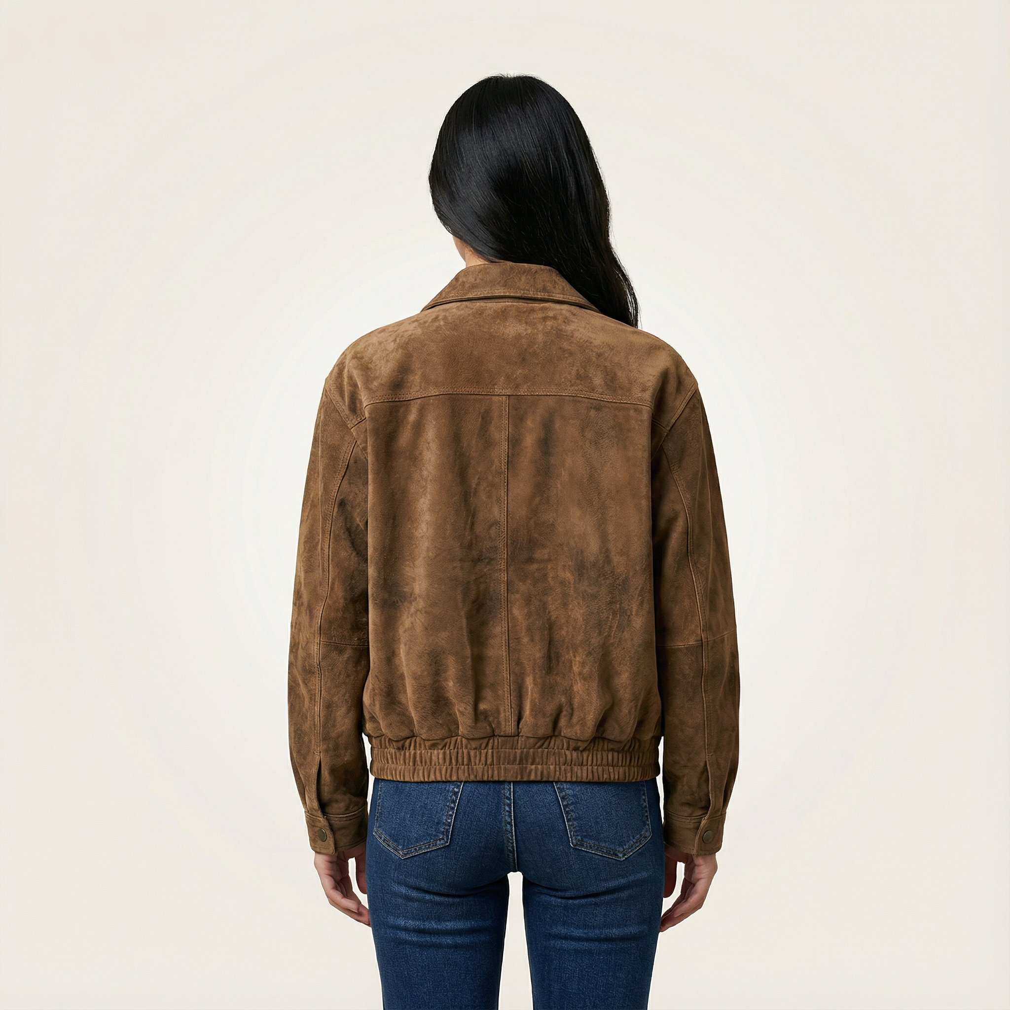 Women’s Button-Front Jacket – Collared Design