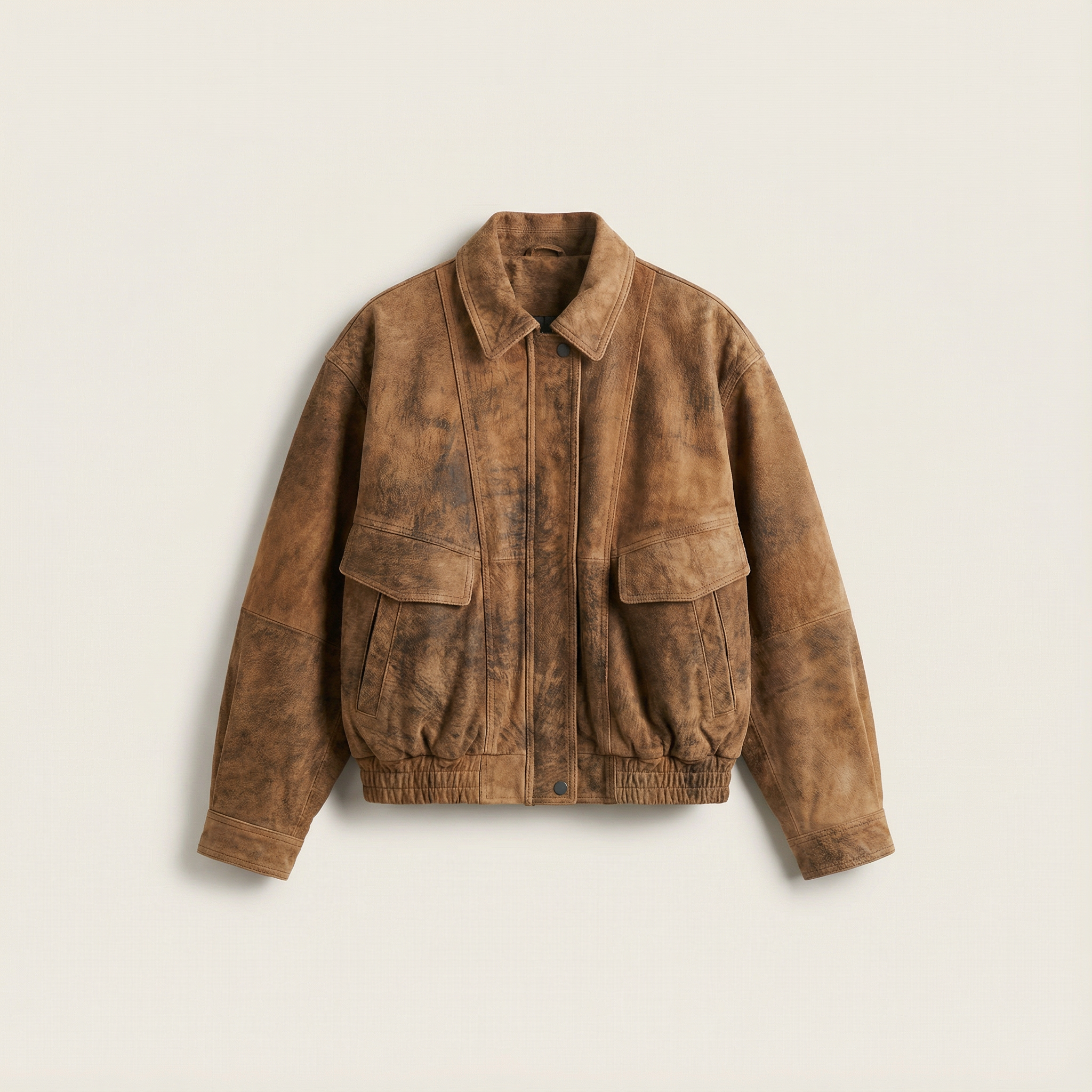 Women’s Button-Front Jacket – Collared Design