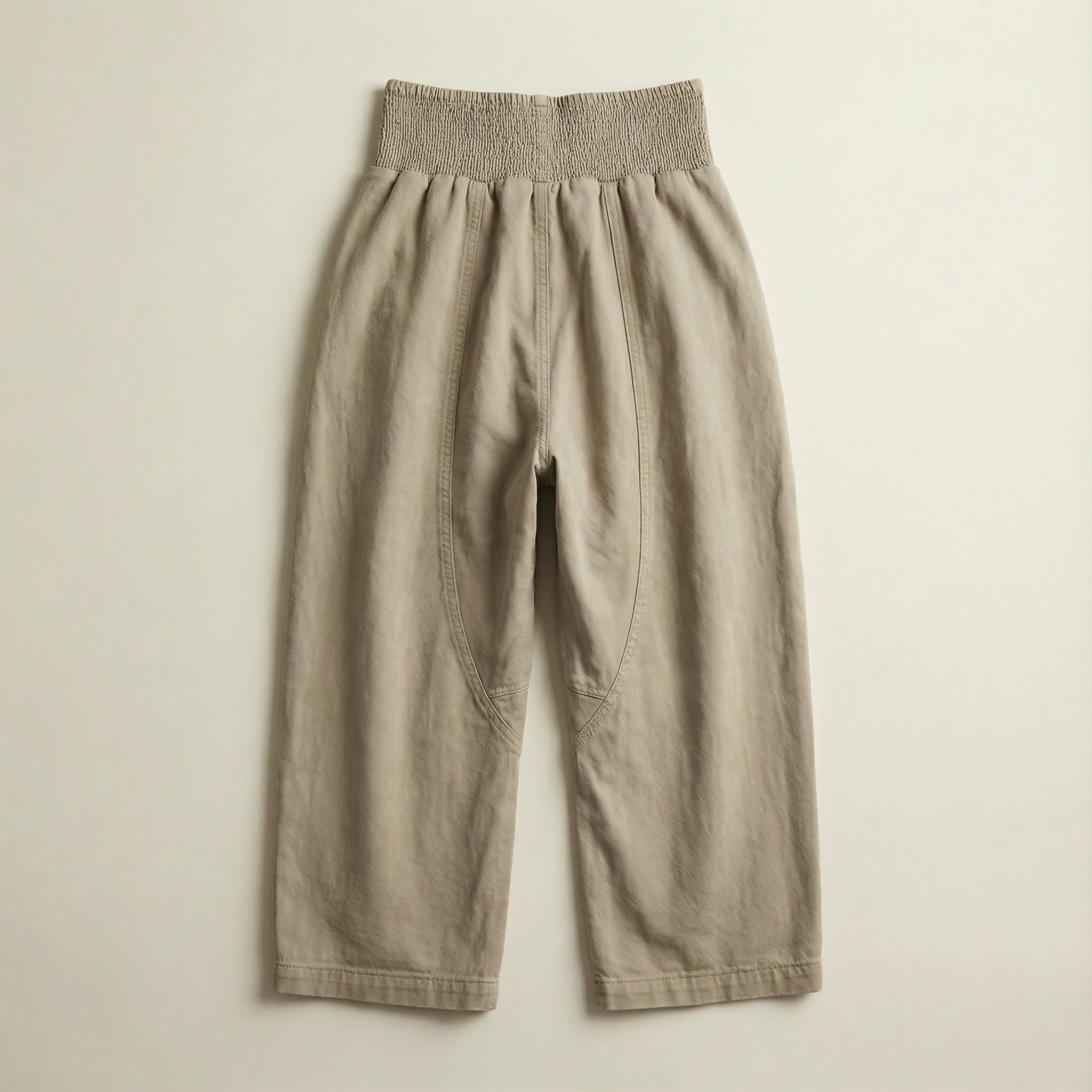 Women’s Cropped Pants – High-Rise Waist, Tapered Leg