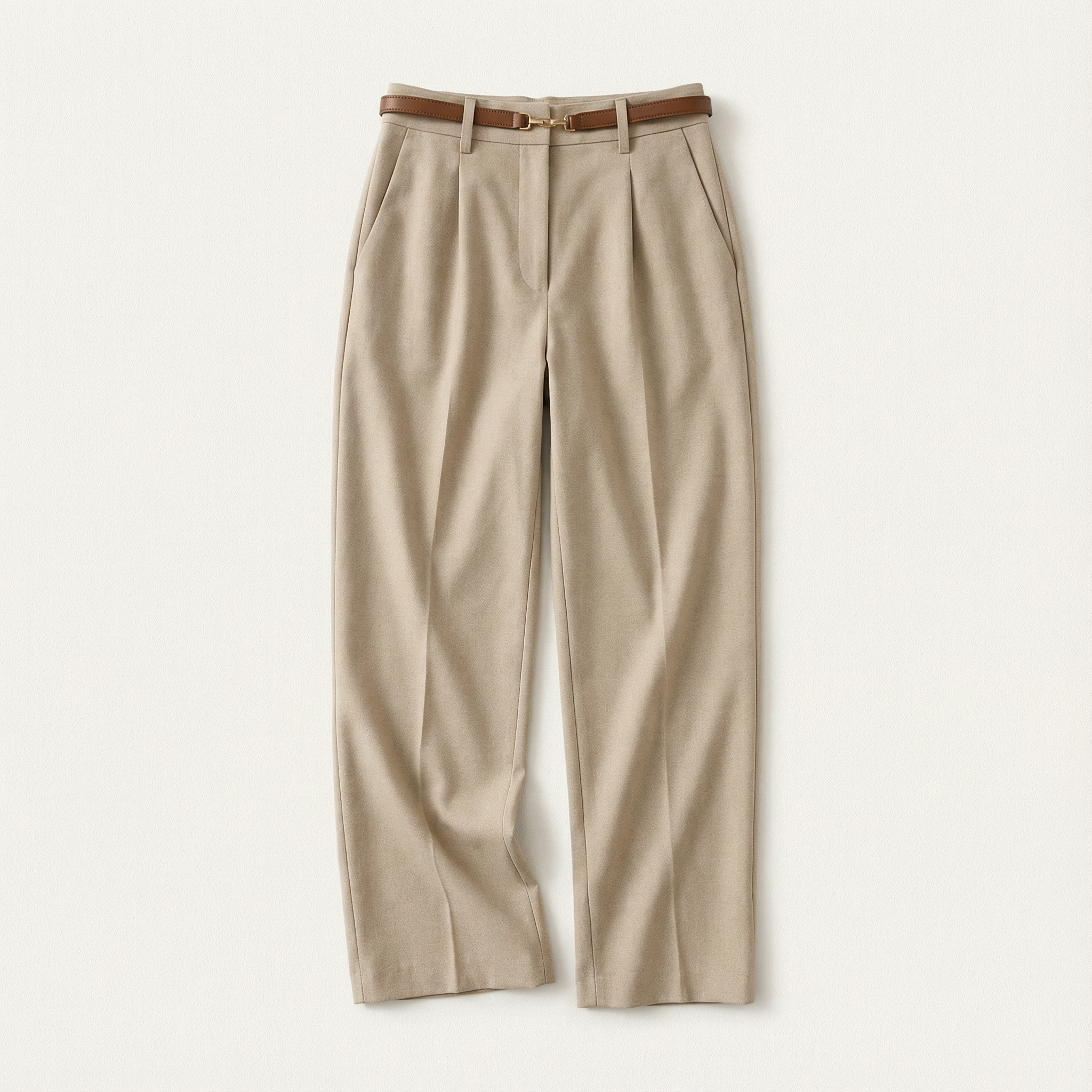 Women’s High-Waist Pants – Slim Fit, Business Style