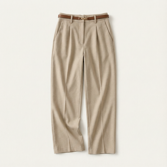 Women’s High-Waist Pants – Slim Fit, Business Style