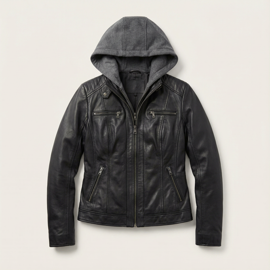 Women’s Hooded Jacket – Zip Closure