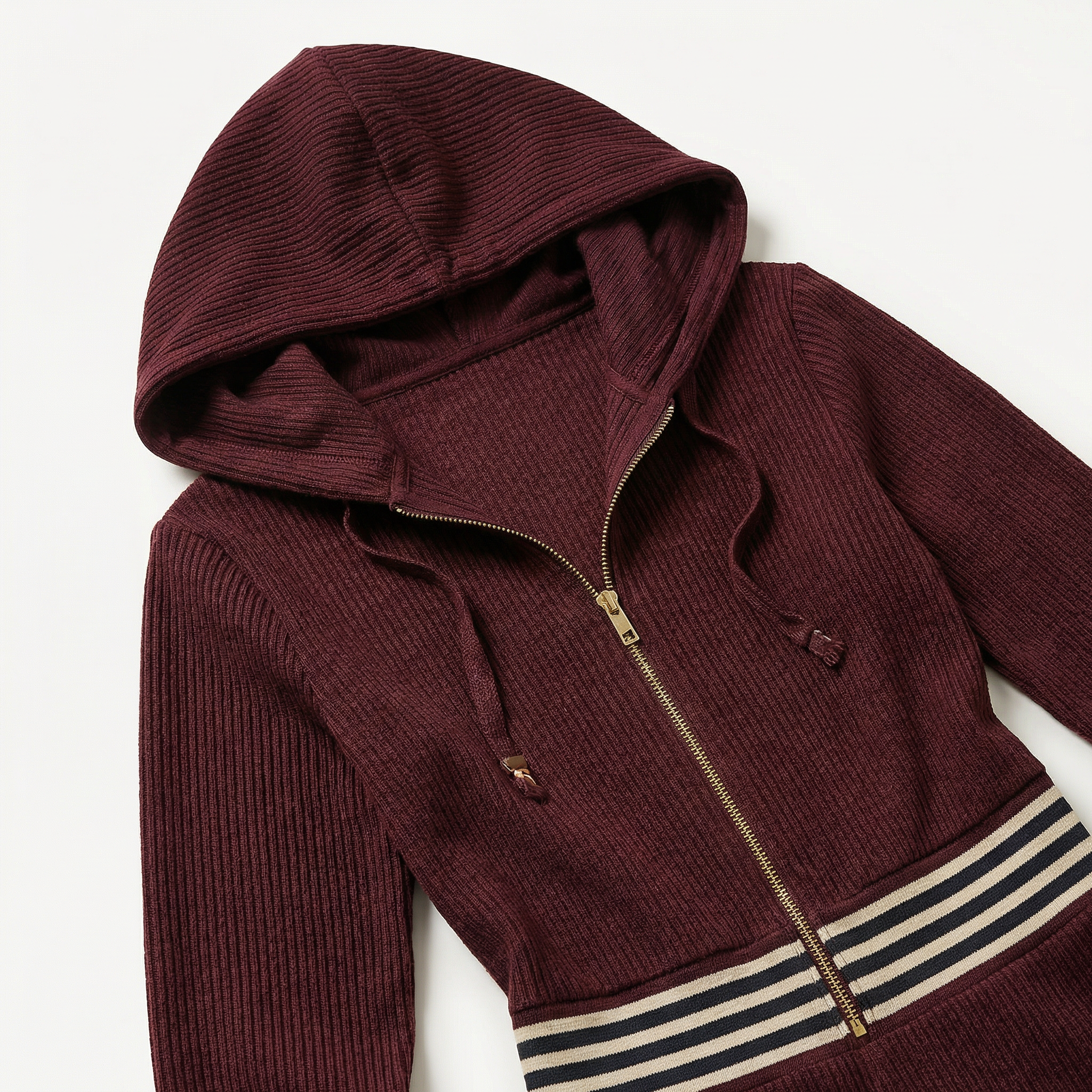 Women’s Long-Sleeve Jumpsuit – Zip Front