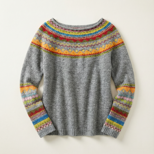 Women’s Long-Sleeve Sweater – Crew Neck