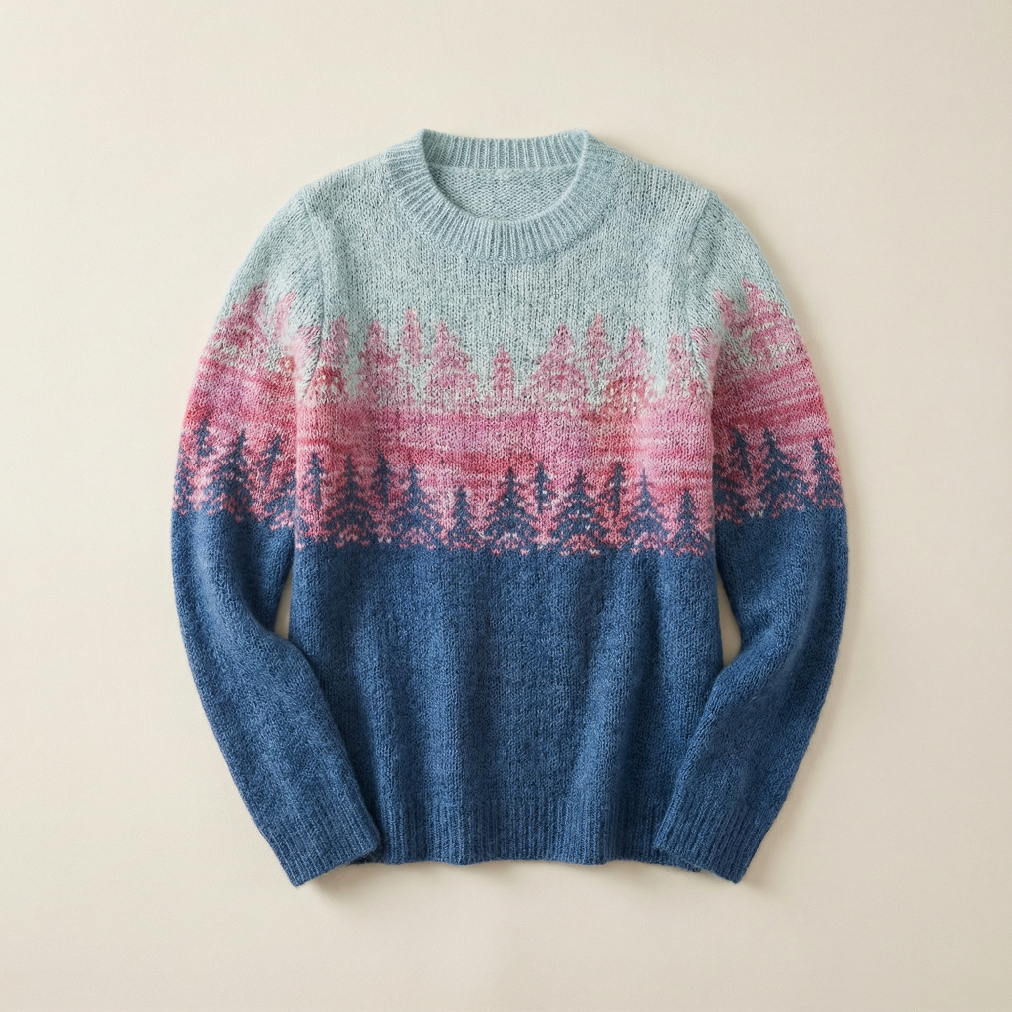 Women’s Long-Sleeve Sweater – Crew Neck