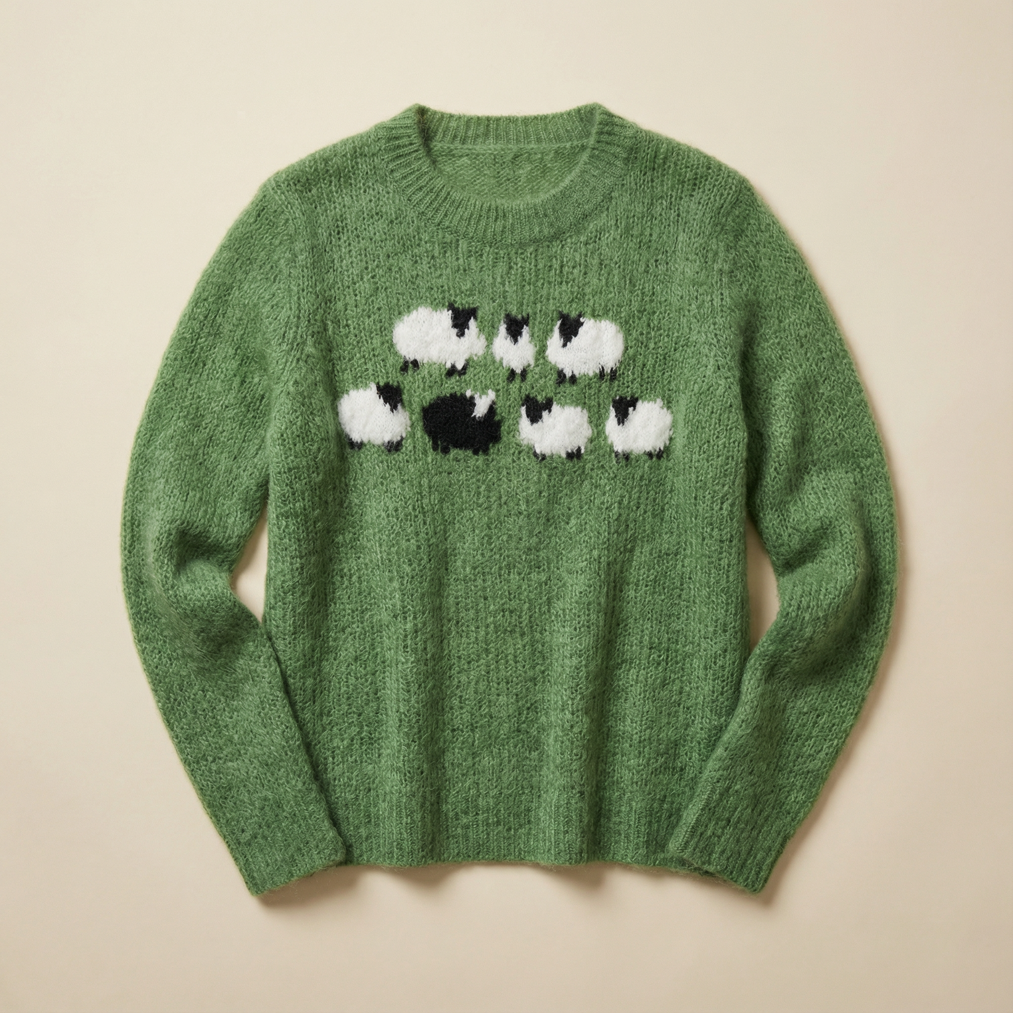 Women’s Long-Sleeve Sweater – Crew Neck