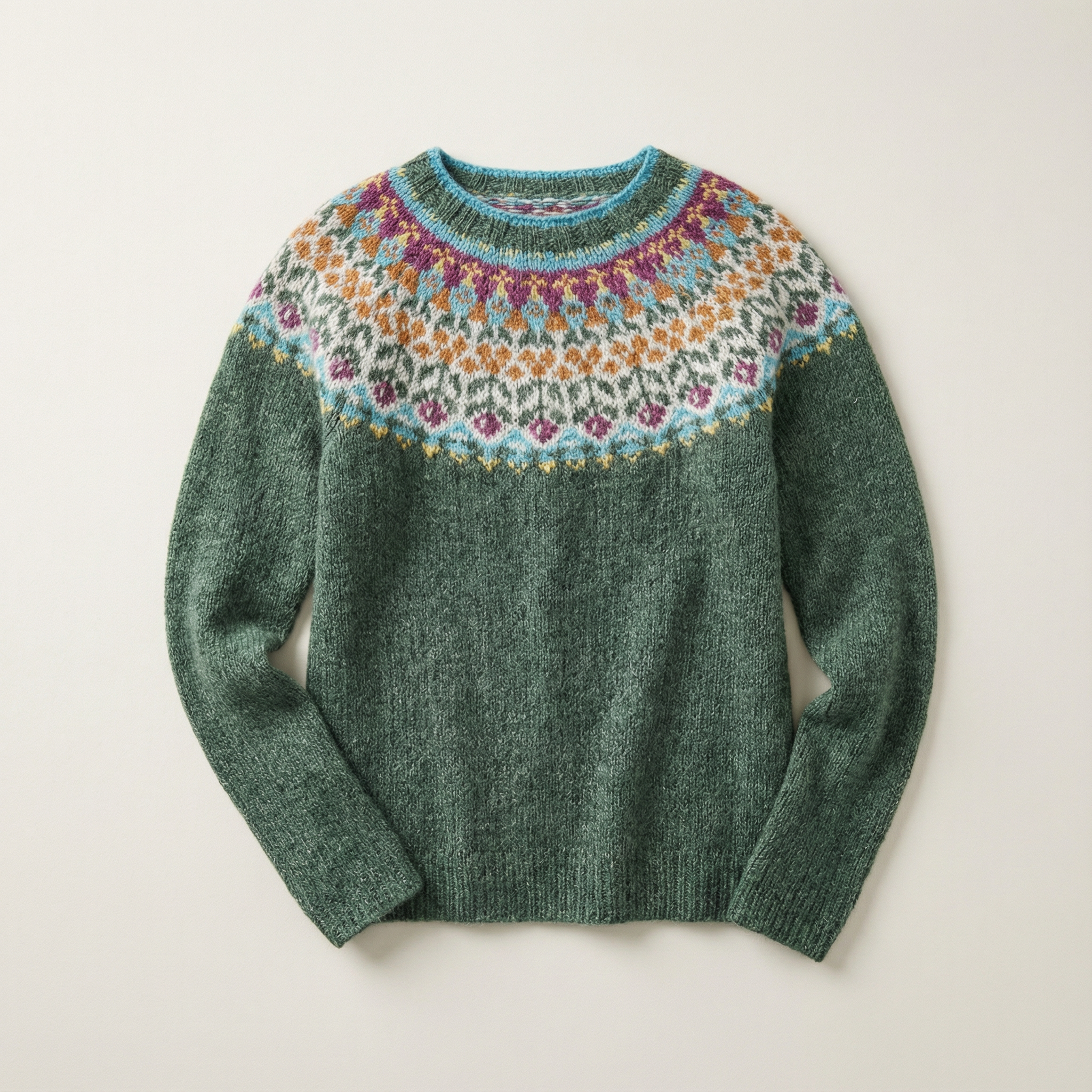 Women’s Long-Sleeve Sweater – Crew Neck