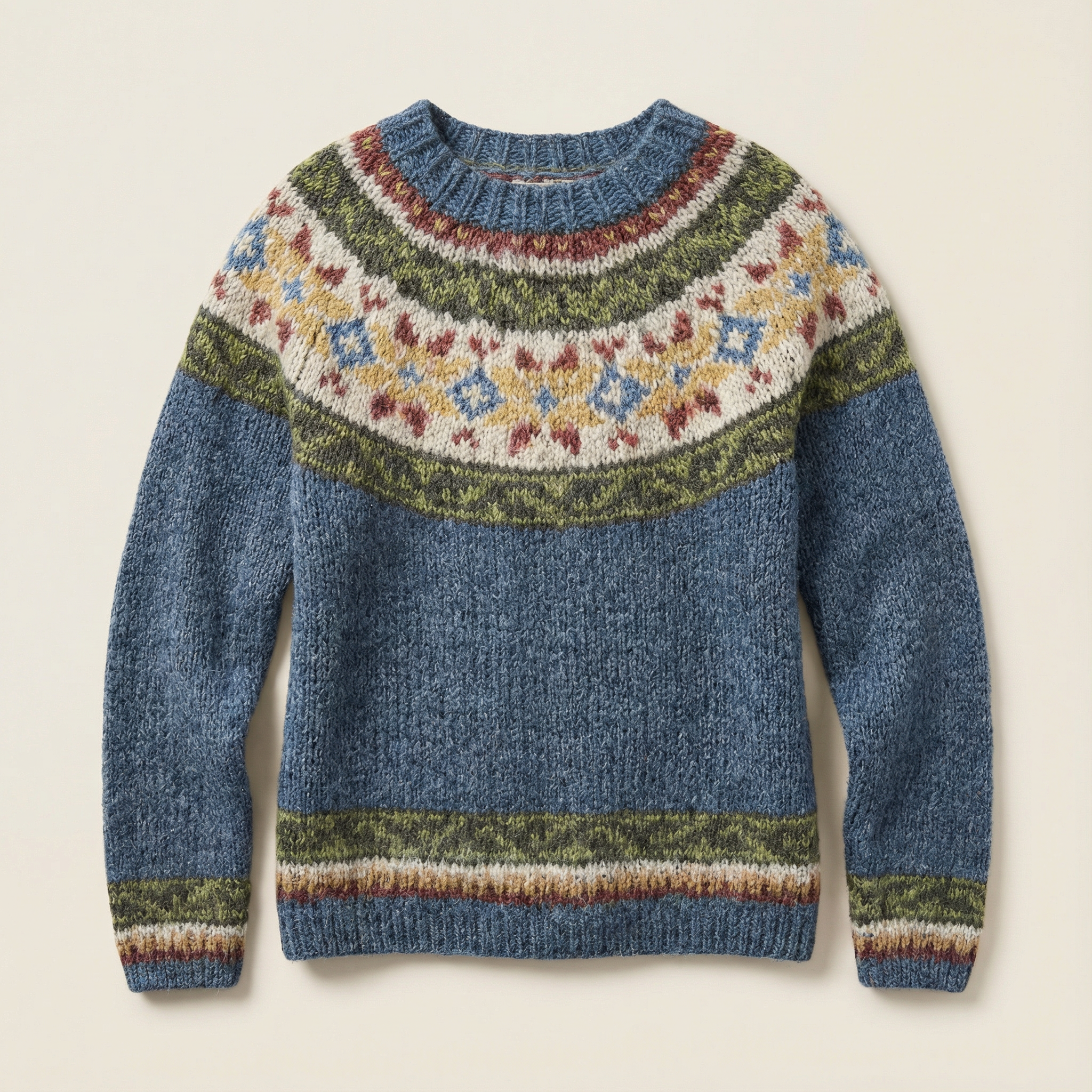 Women’s Long-Sleeve Sweater – Crew Neck