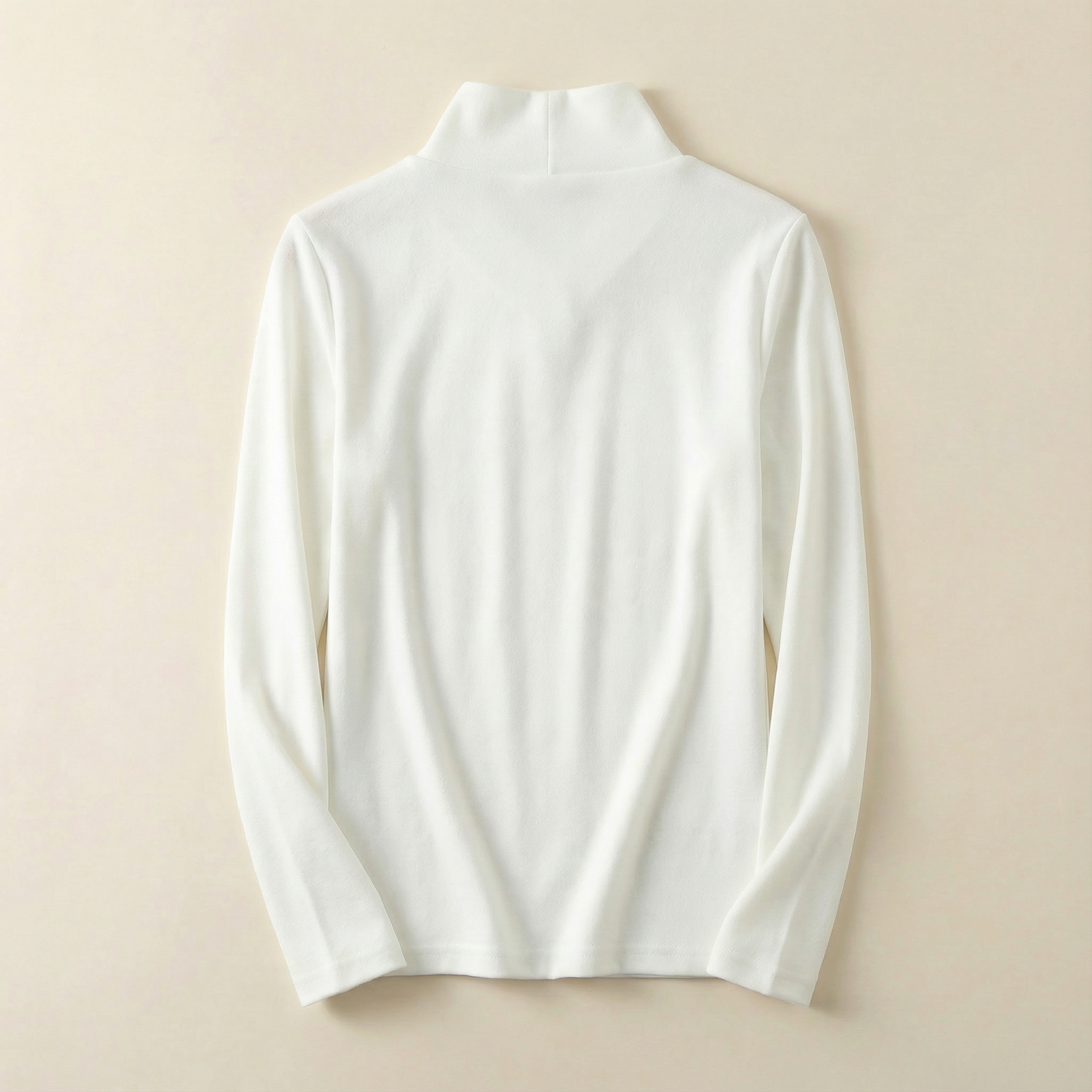 Women’s Long-Sleeve Sweater – High Neck Design