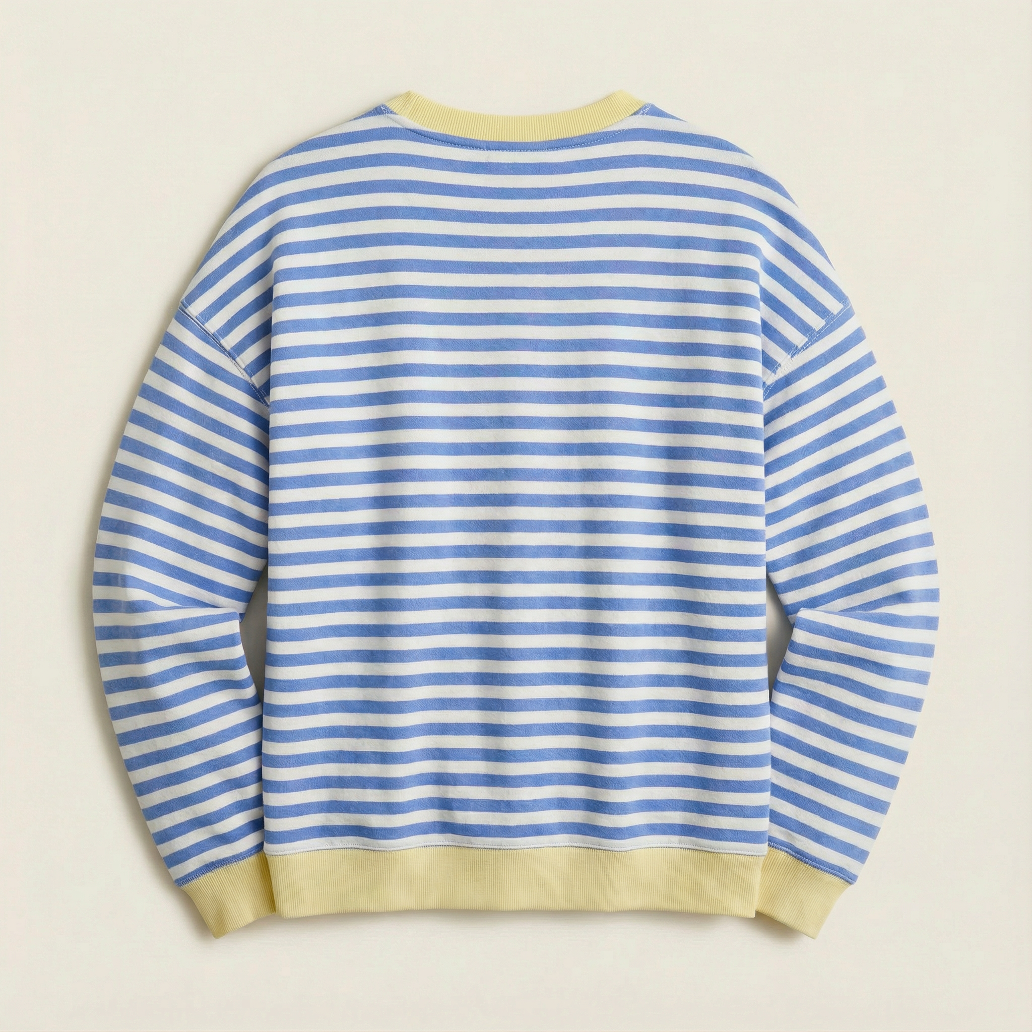 Women’s Long-Sleeve Sweater – Striped Pattern