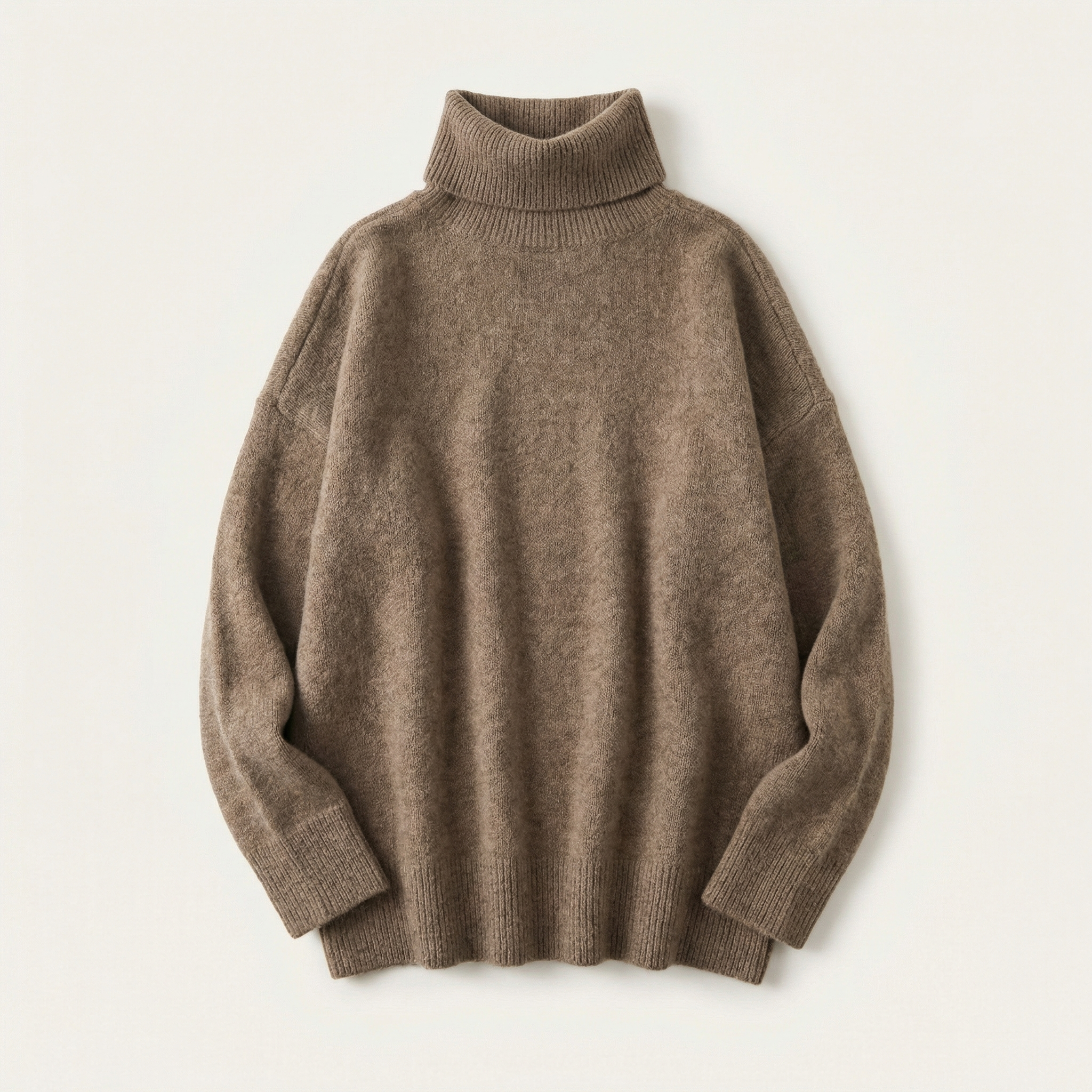 Women’s Long-Sleeve Sweater – Turtleneck Design