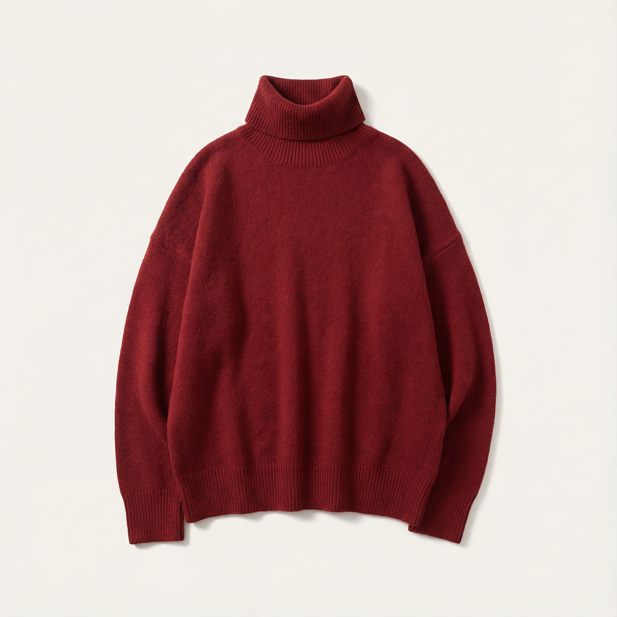 Women’s Long-Sleeve Sweater – Turtleneck Design