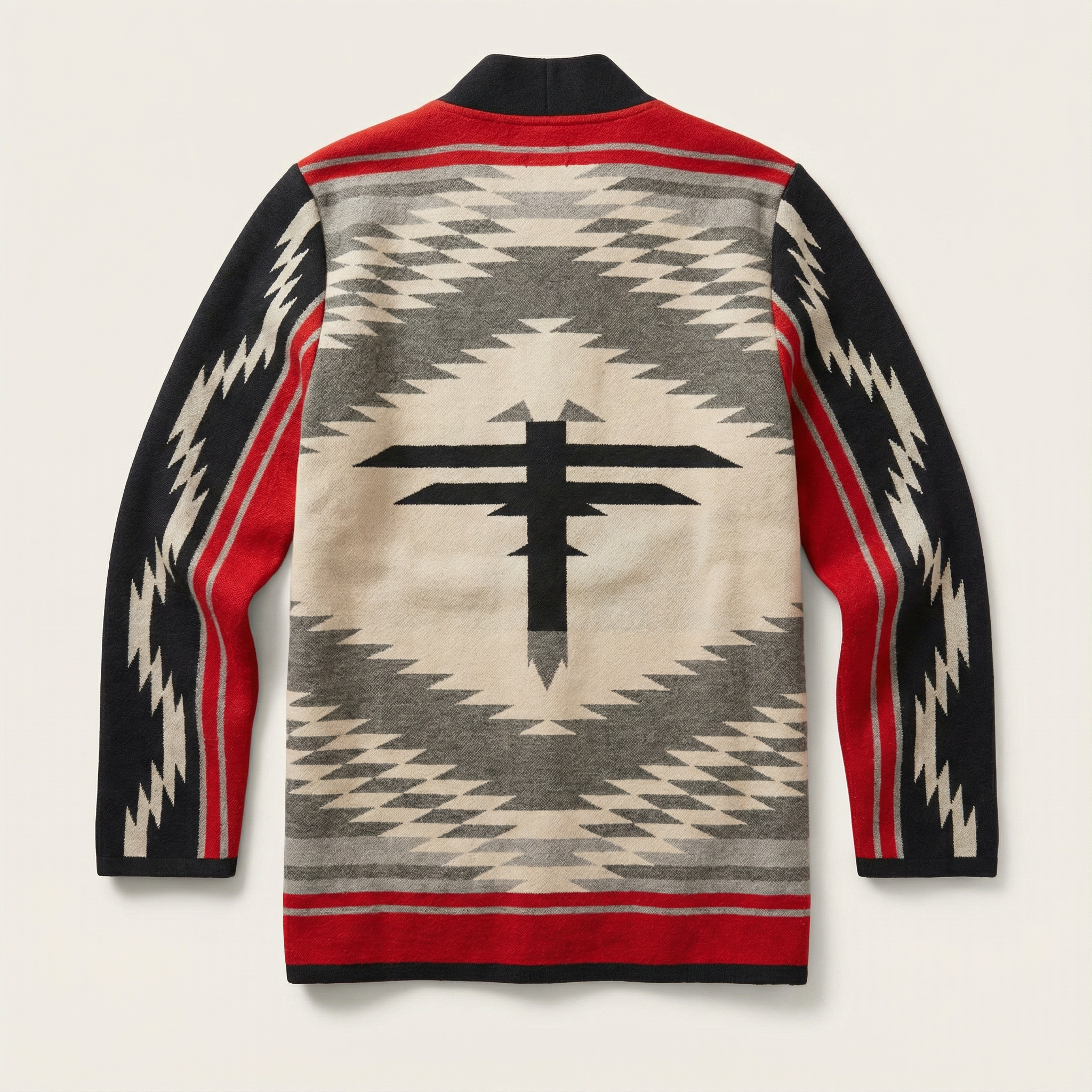 Women’s Patterned Jacket – Button Front