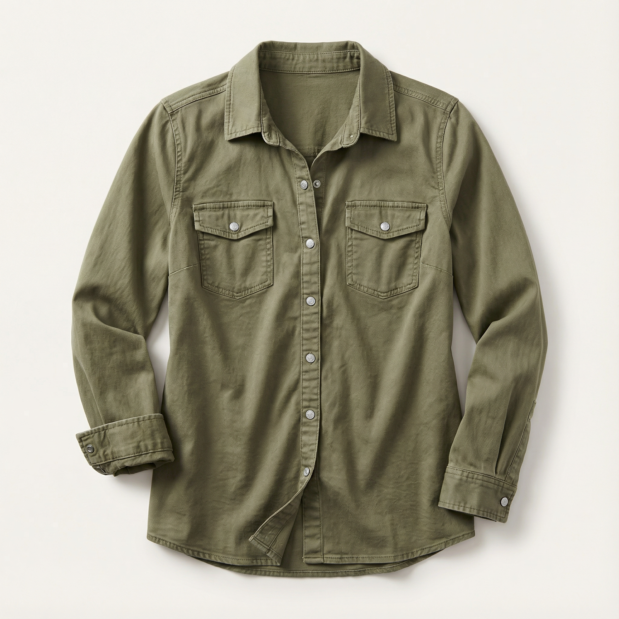 Women’s Shirt Jacket – Button Front