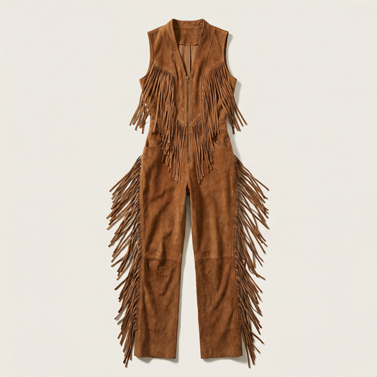 Women’s Sleeveless Jumpsuit – Zip Front
