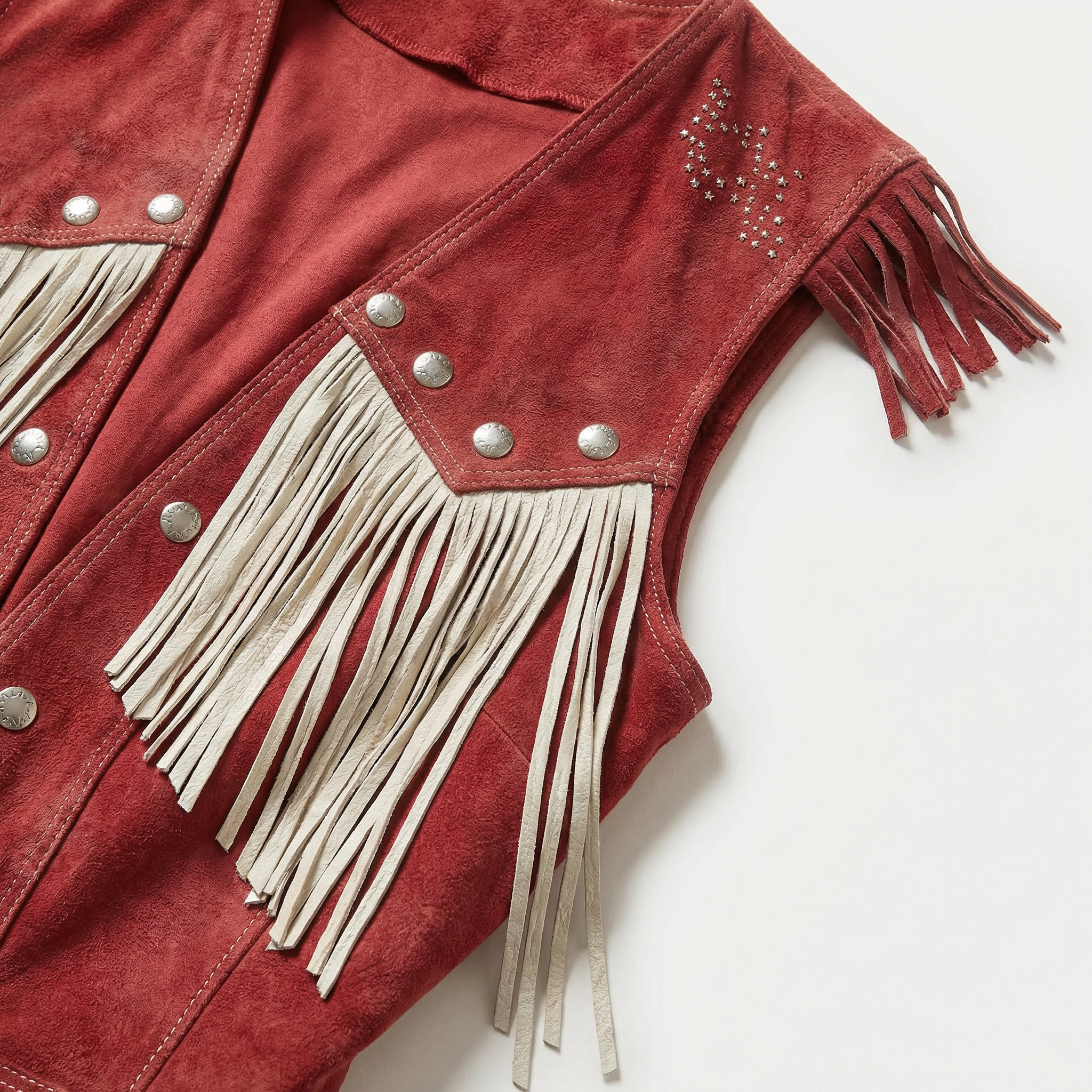 Women’s Sleeveless Short Jumpsuit – Fringe Detail