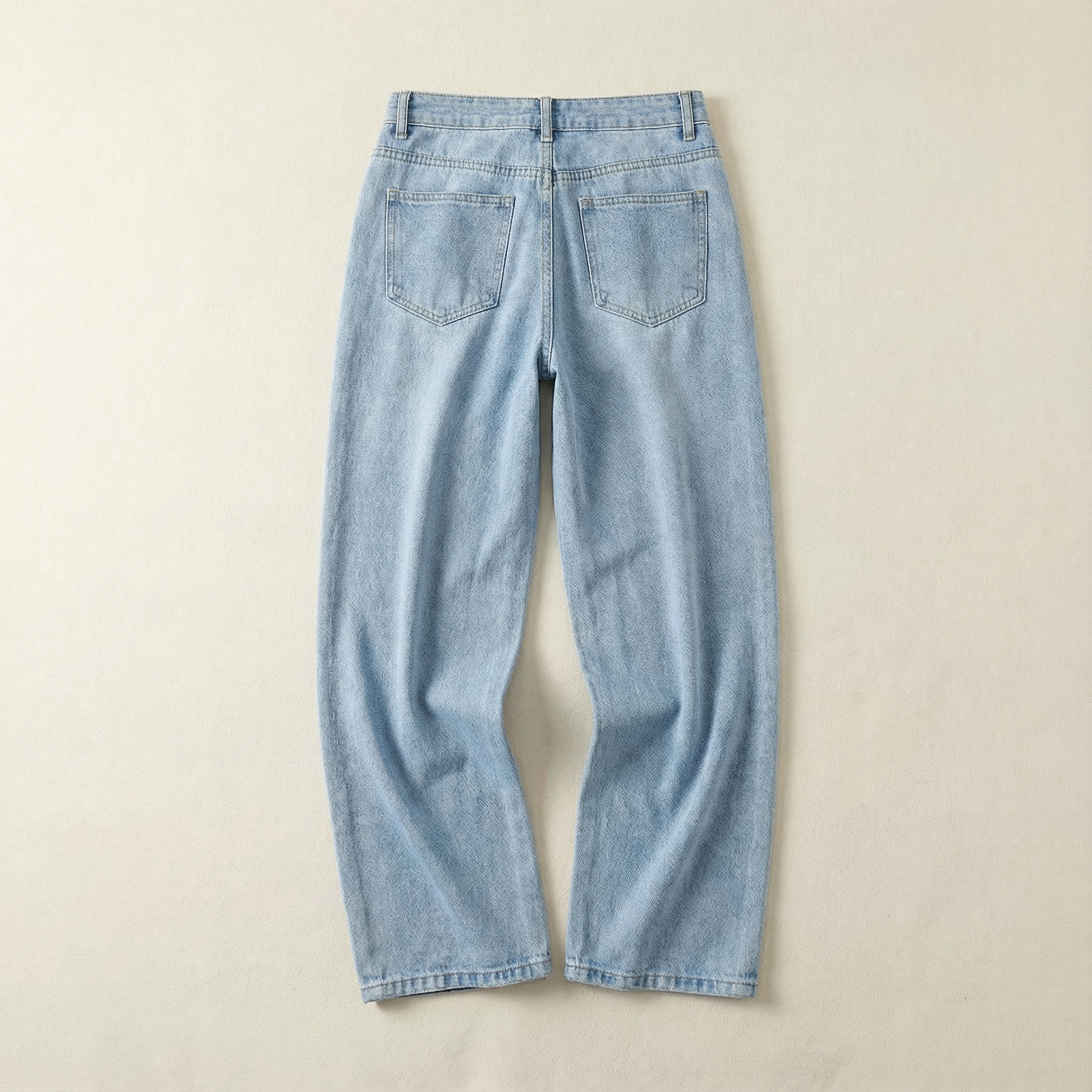 Women’s Straight-Leg Jeans – Low-Rise Waist, Classic Five-Pocket Style