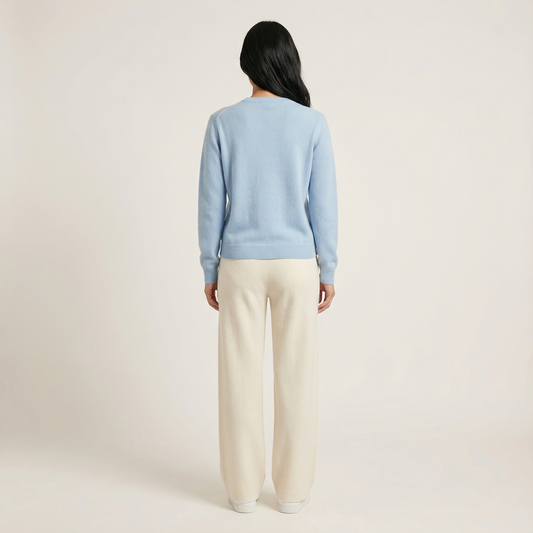 Women’s Sweatpants – Elastic Waist, Straight Leg