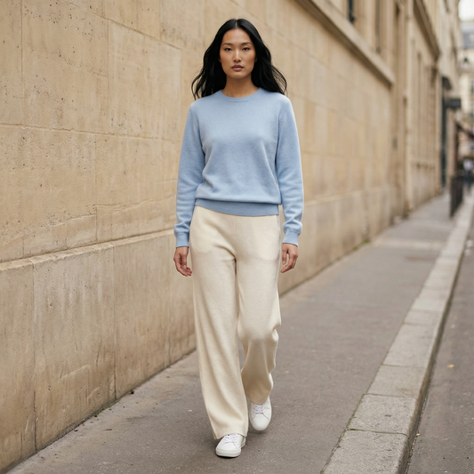 Women’s Sweatpants – Elastic Waist, Straight Leg